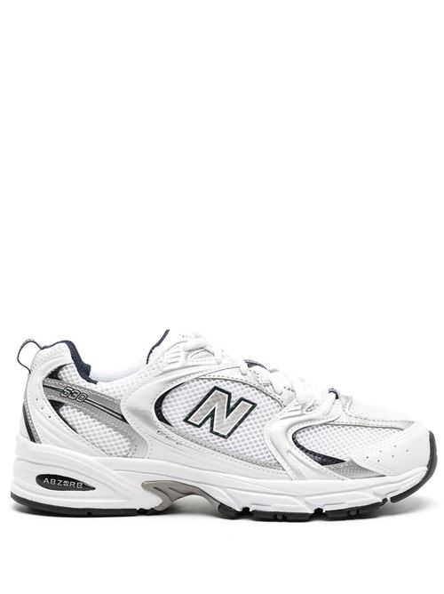 White/navy blue sneakers New Balance | NBMR530SGWHITE/BLUE